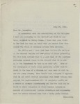 Letter From Francis Mairs Huntington-Wilson to Philander C. Knox, July 27 - July 28, 1910