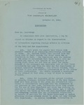 Memorandum From Hugh S. Gibson to Philander C. Knox, November 12, 1910 by Hugh Simons Gibson