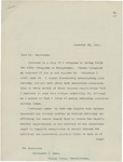 Letter From Francis Mairs Huntington-Wilson to Philander C. Knox, December 23, 1910 by Francis Mairs Huntington-Wilson