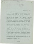 Letter From Francis Mairs Huntington-Wilson to Philander C. Knox, February 19, 1912