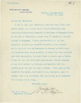 Letter From William Howard Taft to Philander C. Knox, October 20, 1912
