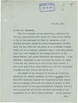 Letter From Francis Mairs Huntington-Wilson to Oscar Wilder Underwood, June 28, 1912