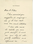 Note From Philander C. Knox to Francis Mairs Huntington-Wilson, 1909