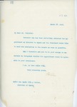 Note From Philander C. Knox to Ramon Pina y Millet, March 17, 1909