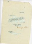 Letter From Francis Mairs Huntington-Wilson to Francisco Leon de la Barra, April 12, 1909