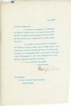 Letter From Francis Mairs Huntington-Wilson to James Bryce, May 4, 1909