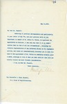 Letter From Francis Mairs Huntington-Wilson to Jacob Sloat Fassett, May 11, 1909 by Francis Mairs Huntington-Wilson