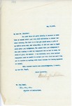 Letter From Francis Mairs Huntington-Wilson to Leo Vogel, May 17, 1909 by Francis Mairs Huntington-Wilson