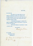 Letter From Francis Mairs Huntington-Wilson to Clara Hay, May 26, 1909