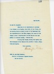 Letter From Francis Mairs Huntington-Wilson to Pedro Gonzalez, May 28, 1909