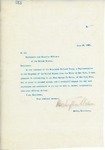 Memorandum to Diplomatic and Consular Officers of the United States, June 10, 1909