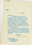 Letter From Francis Mairs Huntington-Wilson to Henry S. Brown, June 11, 1909