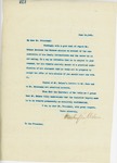 Letter From Francis Mairs Huntington-Wilson to William Howard Taft, June 14, 1909