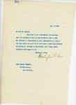 Letter From Francis Mairs Huntington-Wilson to James Speyer, June 14, 1909