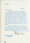 Letter From Francis Mairs Huntington-Wilson to Frederick B. Jennings, June 21, 1909