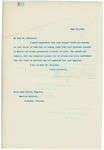Letter From Francis Mairs Huntington-Wilson to Henry Lane Wilson, June 22, 1909