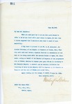 Letter From Francis Mairs Huntington-Wilson to Ramon Pina, June 22, 1909