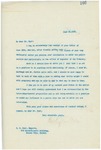 Letter From Francis Mairs Huntington-Wilson to D. B. Dyer, June 22, 1909 by Francis Mairs Huntington-Wilson