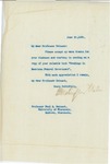 Letter From Francis Mairs Huntington-Wilson to Paul S. Reinsch, June 22, 1909