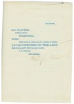 Letter From Francis Mairs Huntington-Wilson to Ginn and Company, June 22, 1909