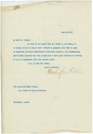 Letter From Francis Mairs Huntington-Wilson to Edwin Denby, June 25, 1909