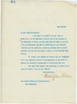 Letter From Francis Mairs Huntington-Wilson to Charles H. Stockton, June 28, 1909
