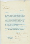 Letter From Francis Mairs Huntington-Wilson to May Burrough, June 29, 1909