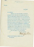 Letter From Francis Mairs Huntington-Wilson to Clarence R. Edwards, July 2, 1909