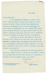 Letter From Francis Mairs Huntington-Wilson to William P. Frye, July 5, 1909