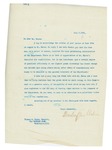 Letter From Francis Mairs Huntington-Wilson to Thomas C. Noyes, July 5, 1909