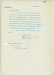 Letter From Francis Mairs Huntington-Wilson to Federico Mejia, July 29, 1909