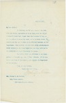Letter From Francis Mairs Huntington-Wilson to Terese de Prevost, July 29, 1909