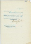 Letter From Francis Mairs Huntington-Wilson to Archibald W. Butt, August 2, 1909