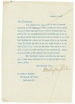 Letter From Francis Mairs Huntington-Wilson to Mabel T. Boardman, November 19, 1909