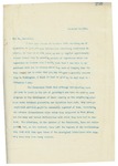 Letter From Francis Mairs Huntington-Wilson to James Houston Eccleston, December 14, 1909