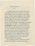 Memorandum on the Chin-Ai Project, August 1910