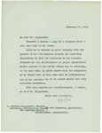 Letter From Philander C. Knox to J. Bertram Lippincott, February 15, 1913 by Philander C. Knox