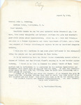 Letter From Francis Mairs Huntington-Wilson to John J. Pershing, August 7, 1940