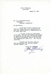 Letter From John J. Pershing to Francis Mairs Huntington-Wilson, August 14, 1940