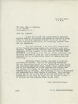 Letter From Francis Mairs Huntington-Wilson to John A. Danaher, December 26, 1940 by Francis Mairs Huntington-Wilson