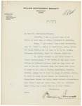 Letter From William M. Bennett to Francis Mairs Huntington-Wilson, May 8, 1941 by Francis Mairs Huntington-Wilson