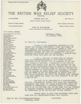 Letter From William Montgomery Bennett to Walter E. Batterson, May 8, 1941