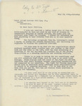 Letter From Francis Mairs Huntington-Wilson to Alfred N. Phillips Jr., July 19, 1941
