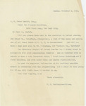 Letter From Francis Mairs Huntington-Wilson to F. H. Peter Cusick, November 2, 1941