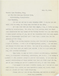 Letter From Francis Mairs Huntington-Wilson to Charles Lyon Chandler, July 17, 1942 by Francis Mairs Huntington-Wilson
