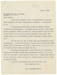 Letter From Francis Mairs Huntington-Wilson to Lloyd C. Griscom, July 21, 1942 by Francis Mairs Huntington-Wilson