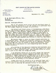 Letter from H. Birchard Taylor to Francis Mairs Huntington-Wilson, September 30, 1939 by H. Birchard Taylor