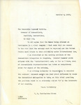 Letter from Francis Mairs Huntington-Wilson to Raymond Baldwin, October 4, 1939