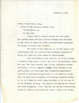 Letter From Francis Mairs Huntington-Wilson to Wesley Winans Stout, October 4, 1939