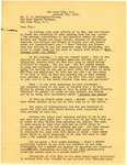 Anonymous Letter to Francis Mairs Huntington-Wilson, October 7, 1939
